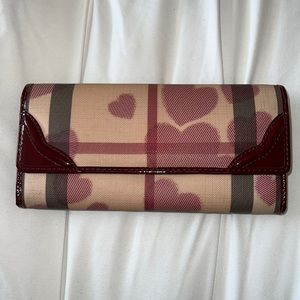 authentic Burberry wallet